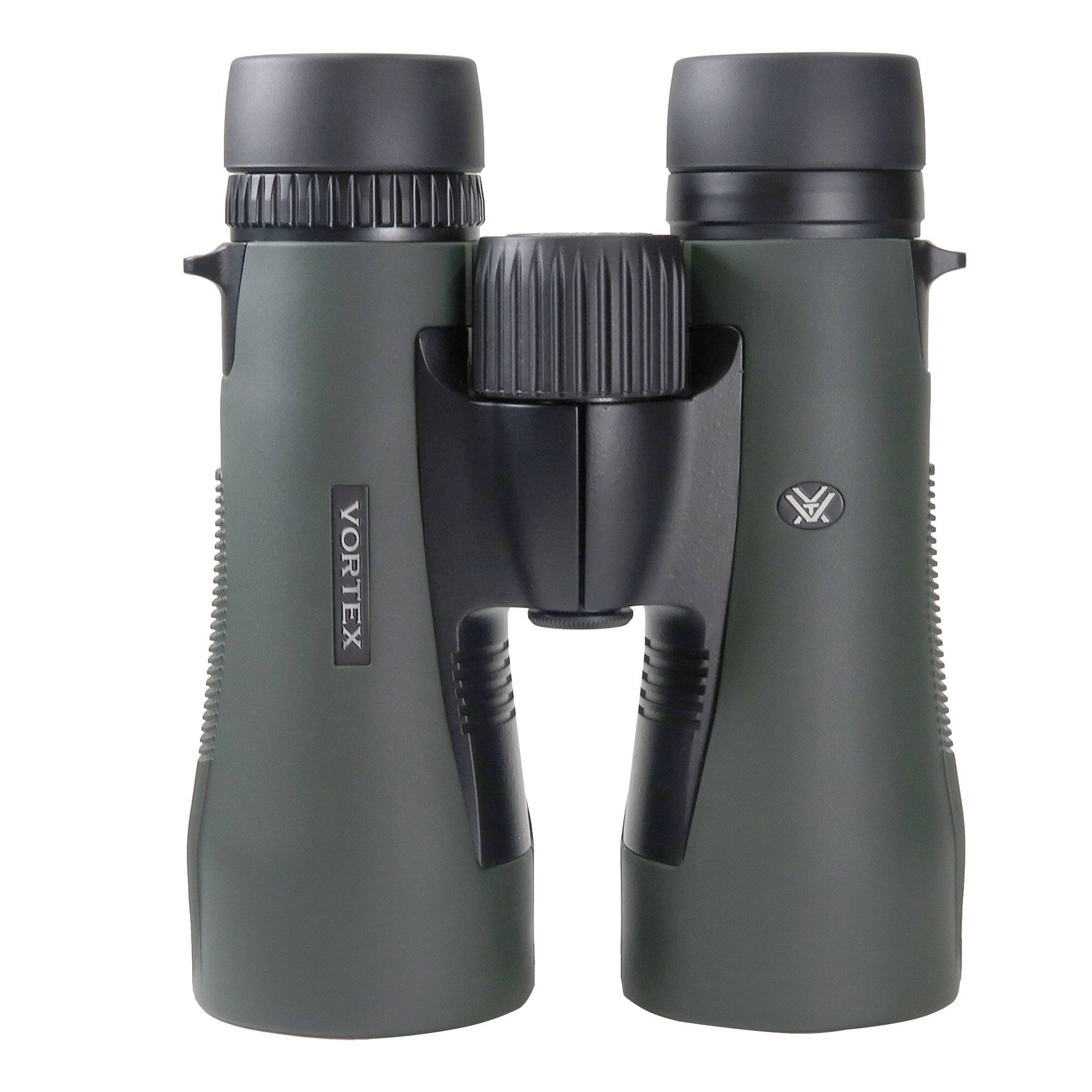 Front. Vortex - Vortex 12x50 Diamondback HD Binoculars DB-217 (Green) - Green.