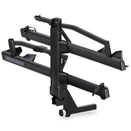 Yakima - StageTwo Premium Bike Tray Hitch Bike Rack Compatible w/ 52" Wheelbases - Anthracite