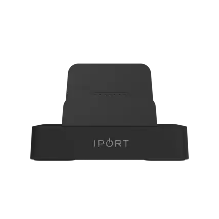 Front. iPort - CONNECT DOCK - Connect Mount and Charger for iPad in a Connect Case (Each) - Black.