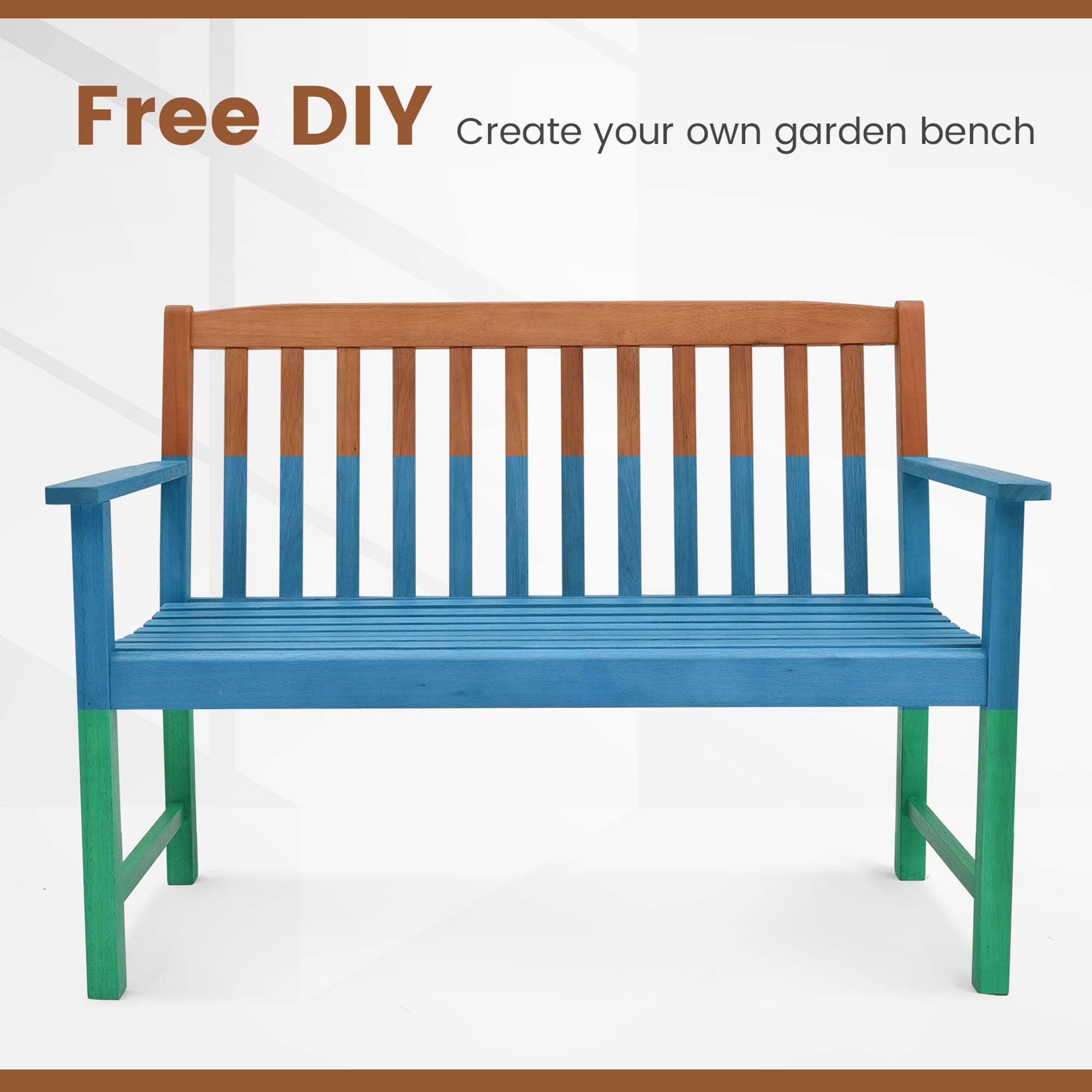 Free DIY
Create your own garden bench