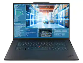 Lenovo - 2026 ThinkPad T1g Laptop with NVIDIA RTX 5070, 64GB, 2TB SSD, 16" 3.2K Tandem OLED Touchscreen with Ultra 7 265H