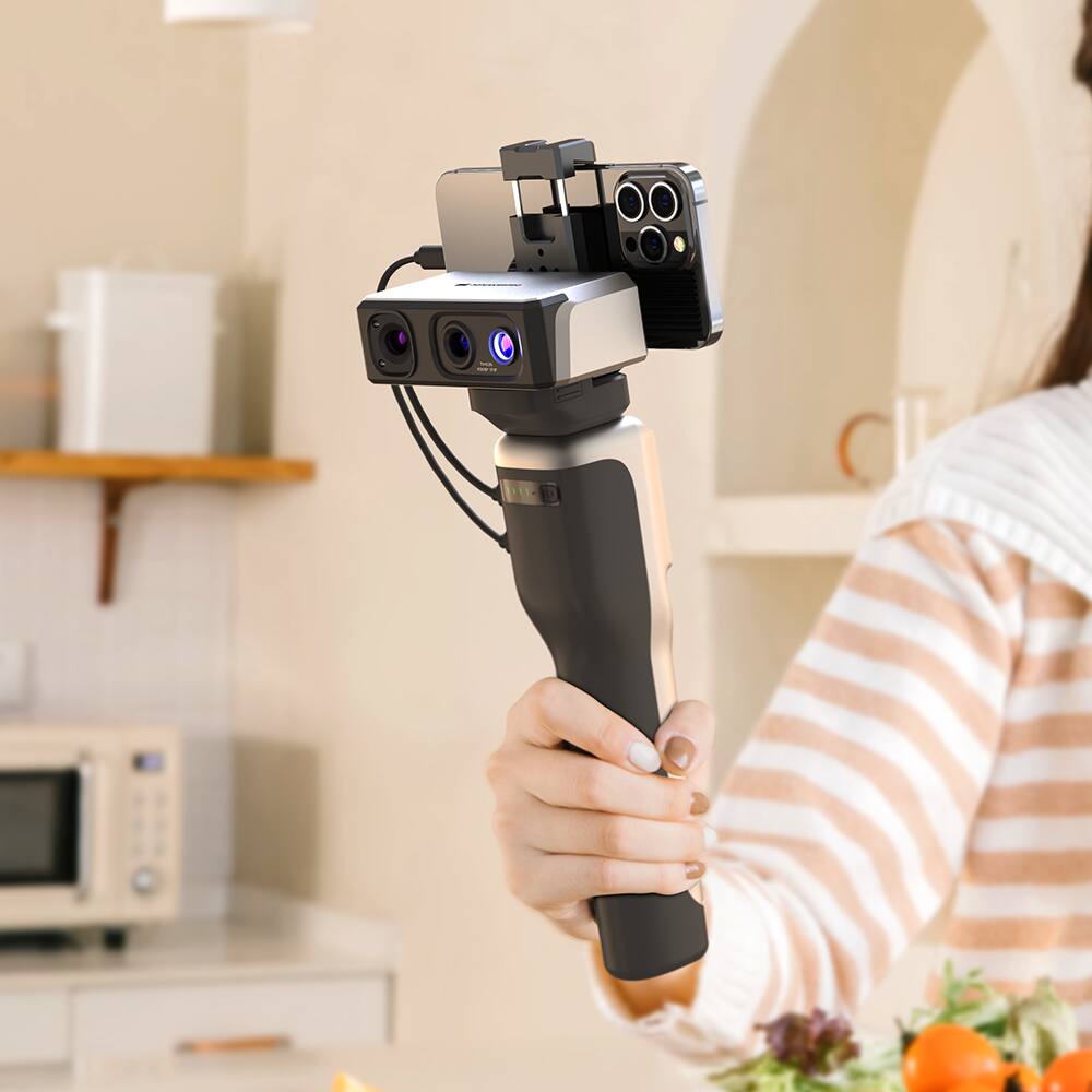 3DMakerpro Seal Lite 3D Handheld Scanner, Visual Tracking, 0.02mm ...