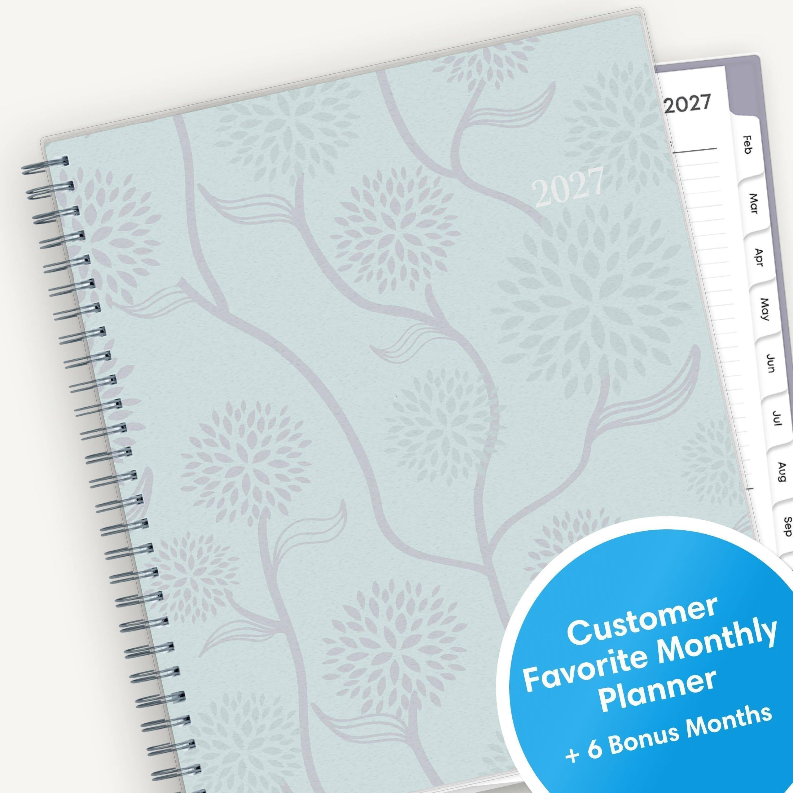 2027 Feb 2027 Mar Apr May Jun Jul Aug Sep Customer Monthly Favorite Planner + 6 Bonus Months