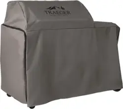 Traeger Grills - Woodridge Pro & Elite Cover - Grey - Angle_Zoom