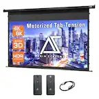 Motorized Tab-Tension
4K Ultra High Definition
8K
Active 3D
HDR High Dynamic Range
Akia Screens