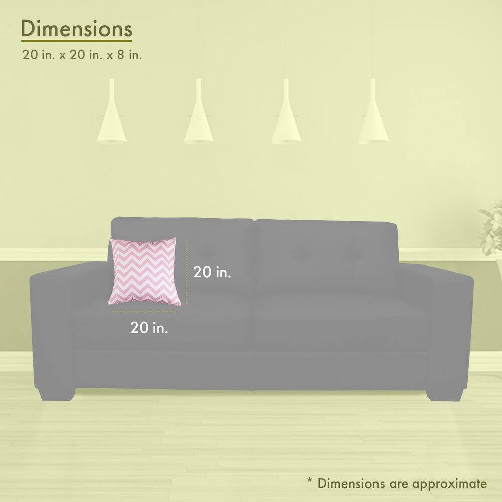 Dimensions  
20 in. x 20 in. x 8 in.  

20 in.  
20 in.  

*Dimensions are approximate