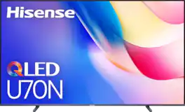 Hisense - 100" Class U70 Series QLED 4K UHD Smart Google TV (2025)