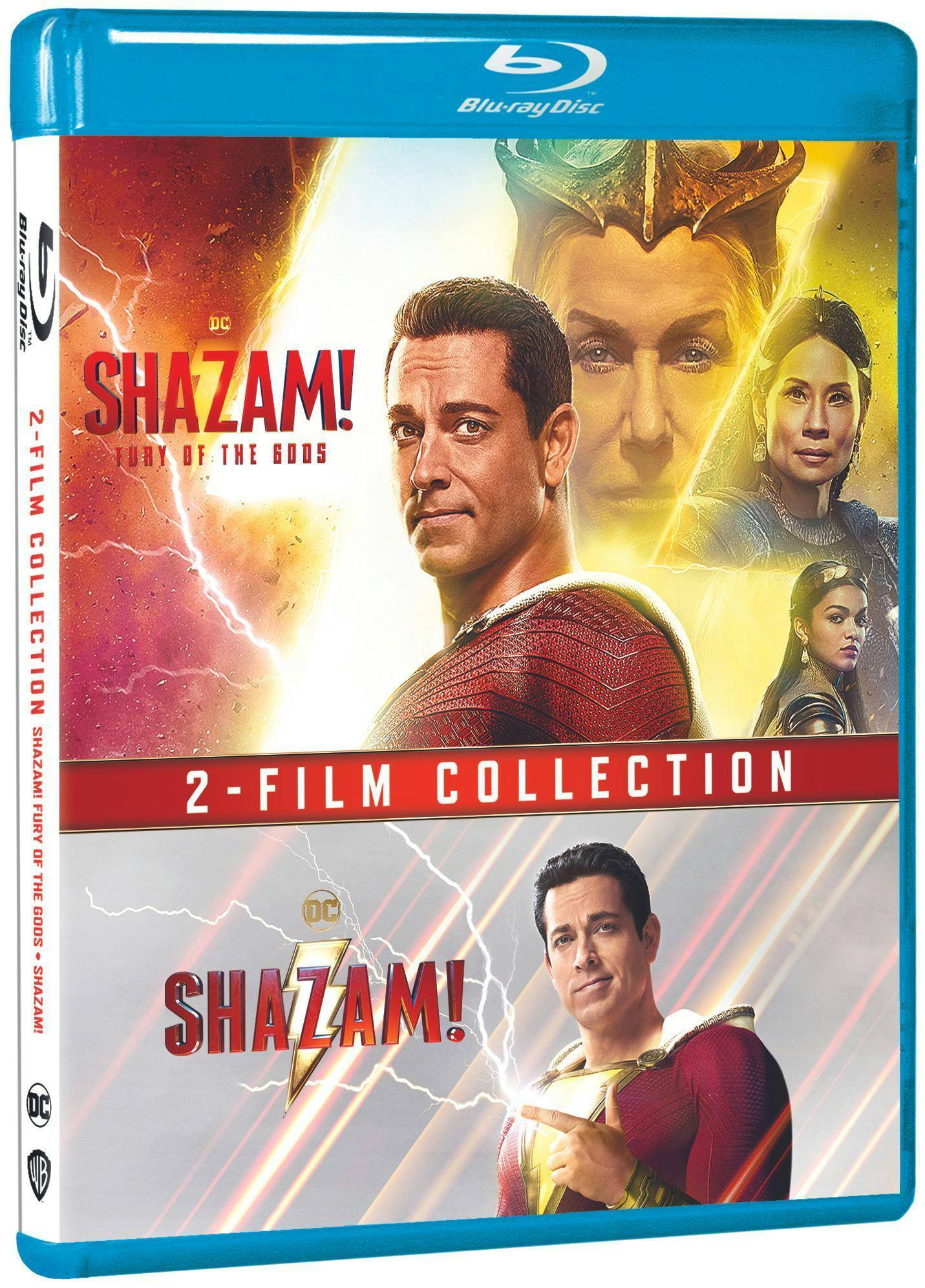 Angle. Shazam! 2-Film Collection (Blu-ray Double Feature) [Blu-ray].