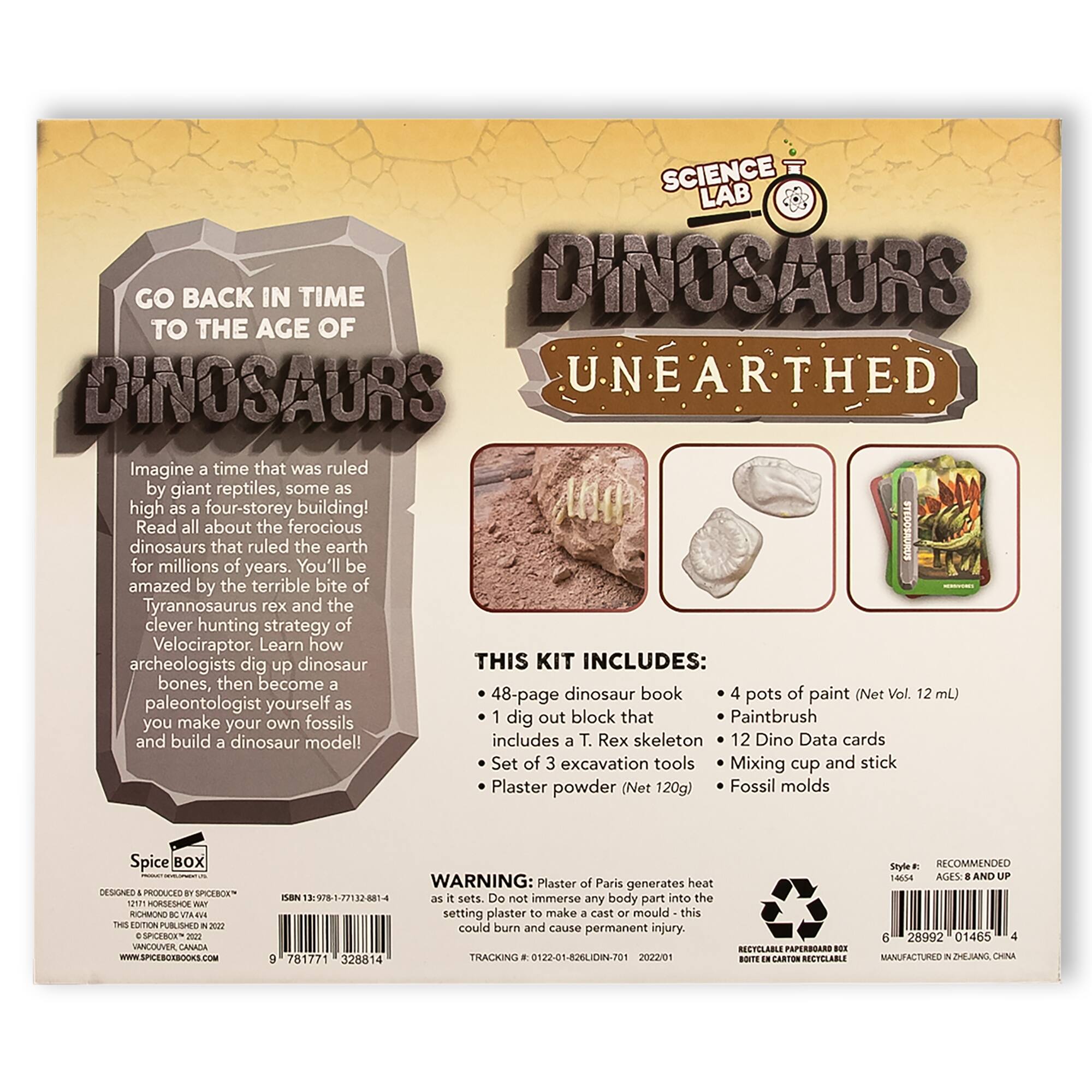 Spice Box Science Lab: Dinosaur Unearthed G0628992014654 - Best Buy