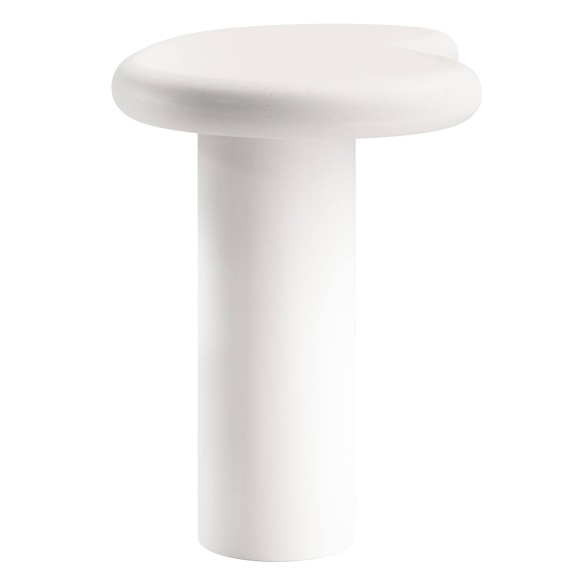 Alt View 4. Modway - Elowen Outdoor Patio Side Table by Modway - White.