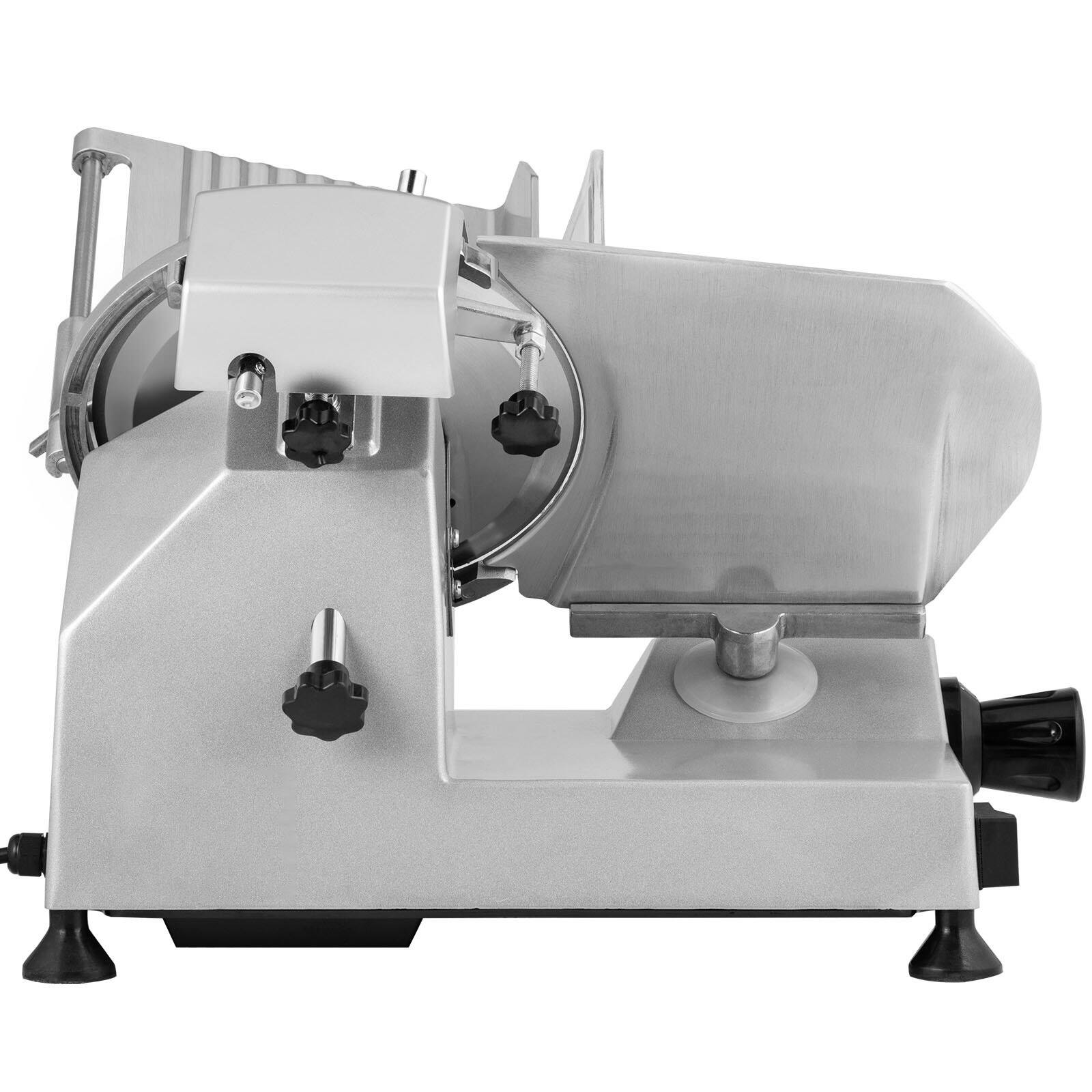 Alt View 8. Glintex - Commercial Meat Slicer 200W 8 Inch Carbon Blade Adjustable Thickness Electric Cutters & Slicers Home Deli.