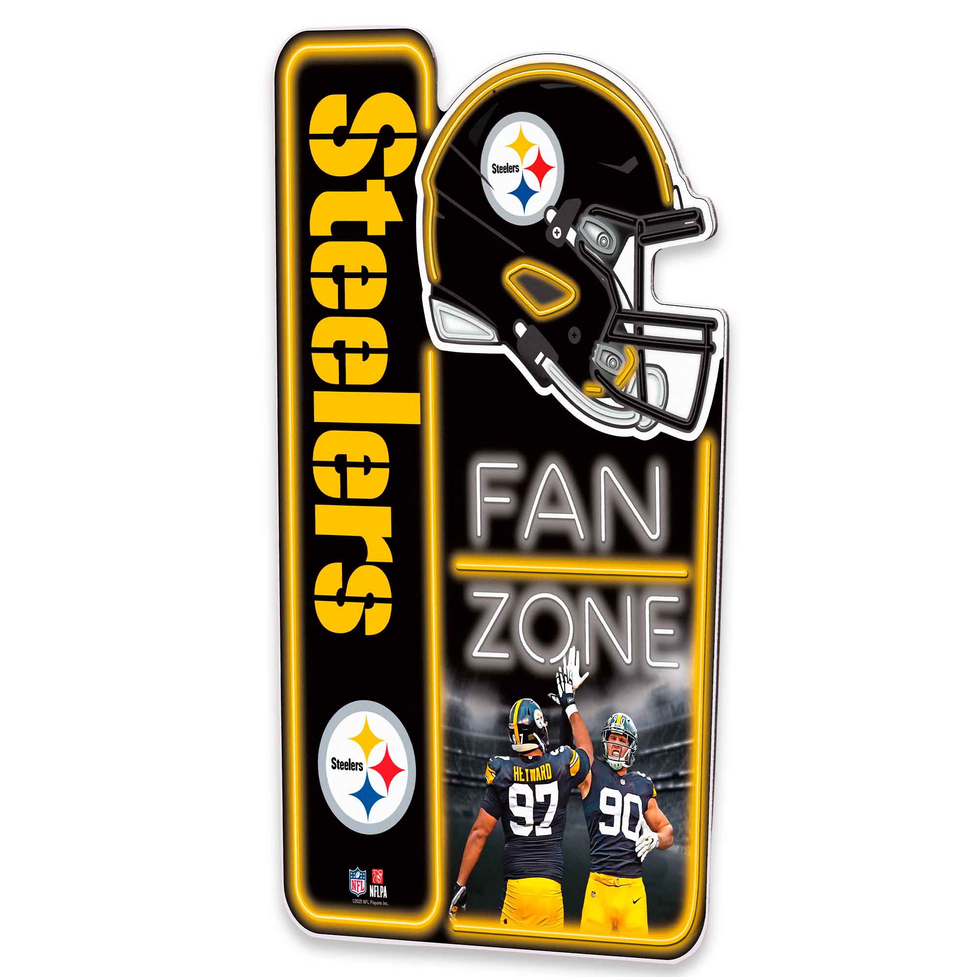 Steelers  
FAN ZONE  

97 90