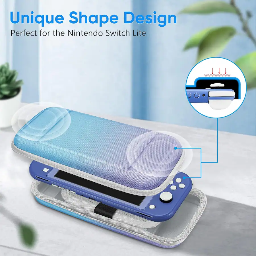 Shell Of An Ear Fintie Shockproof Carrying Case for Nintendo Switch Lite 2019, Hard ...