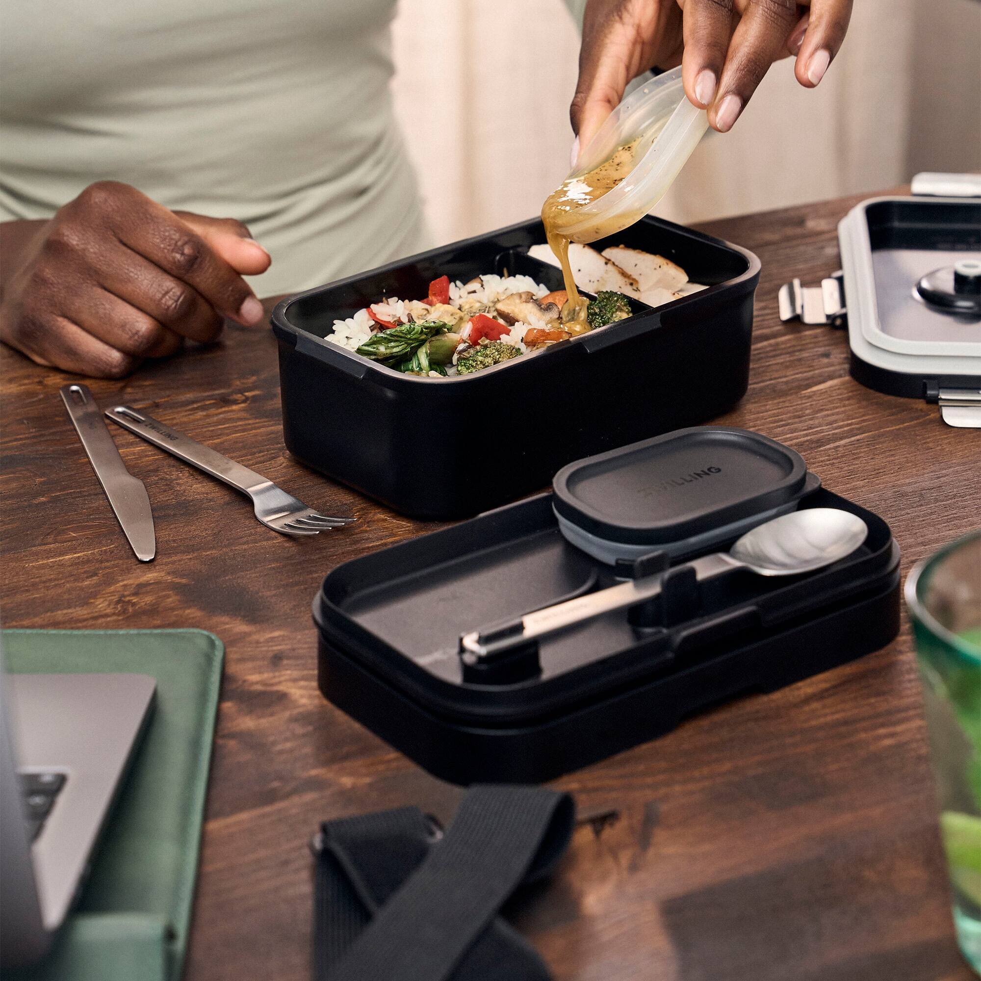 Alt View 4. ZWILLING - ZWILLING Fresh & Save Lunch Box-to-Go - Black.