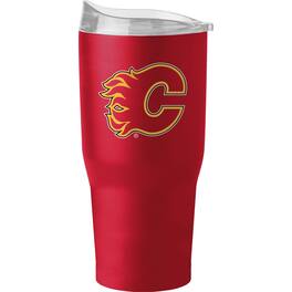 Logo Brands - Calgary Flames 30oz. Flipside Powder Coat Tumbler - Multicolor