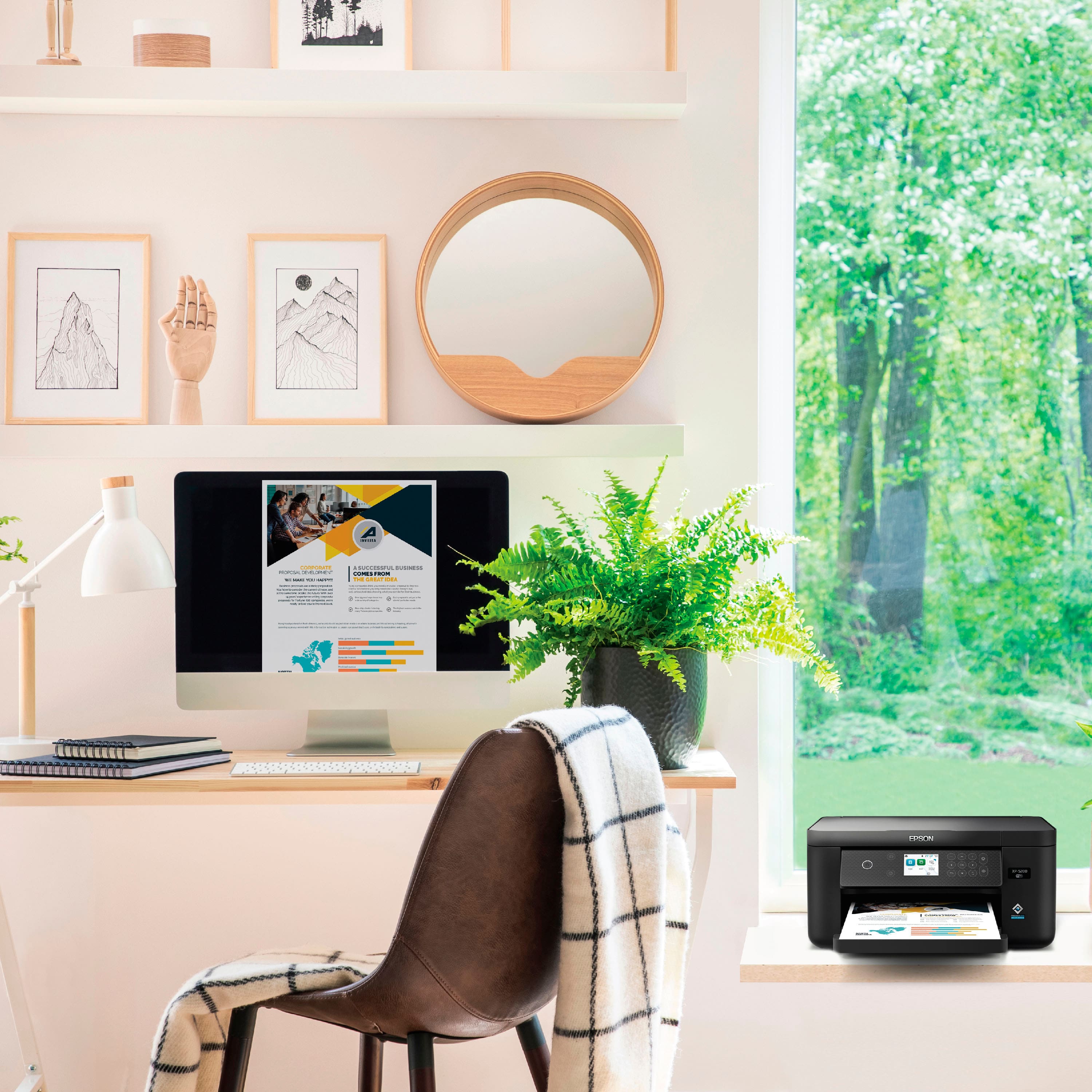 Alt View 12. Epson - Expression Home XP-5200 All-in-One Inkjet Printer - Black.