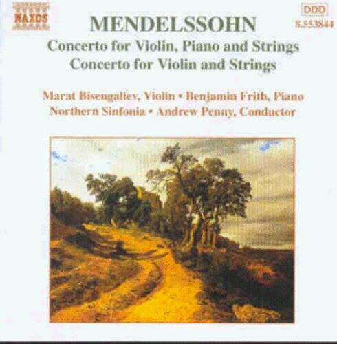 F. Mendelssohn - Concerto for Violin / Piano & Strings in D minor   - COMPACT DISCS [CD]