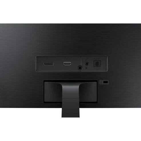 Back. Samsung - 27" 1080p 4ms 60Hz AMD FreeSync Curved Monitor HDMI DP LC27F398FWN - Black.