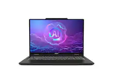 Front. MSI - MSI VenturePro A16 AI+- 16” FHD+ Touch Laptop- AMD Ryzen AI 9 365 - RTX 5060 - 32GB Memory- 1TB Storage - Copilot+ PC - Black.