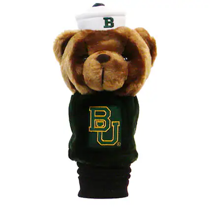 Front. Team Golf - Baylor Bears Mascot Head Cover - Multicolor.