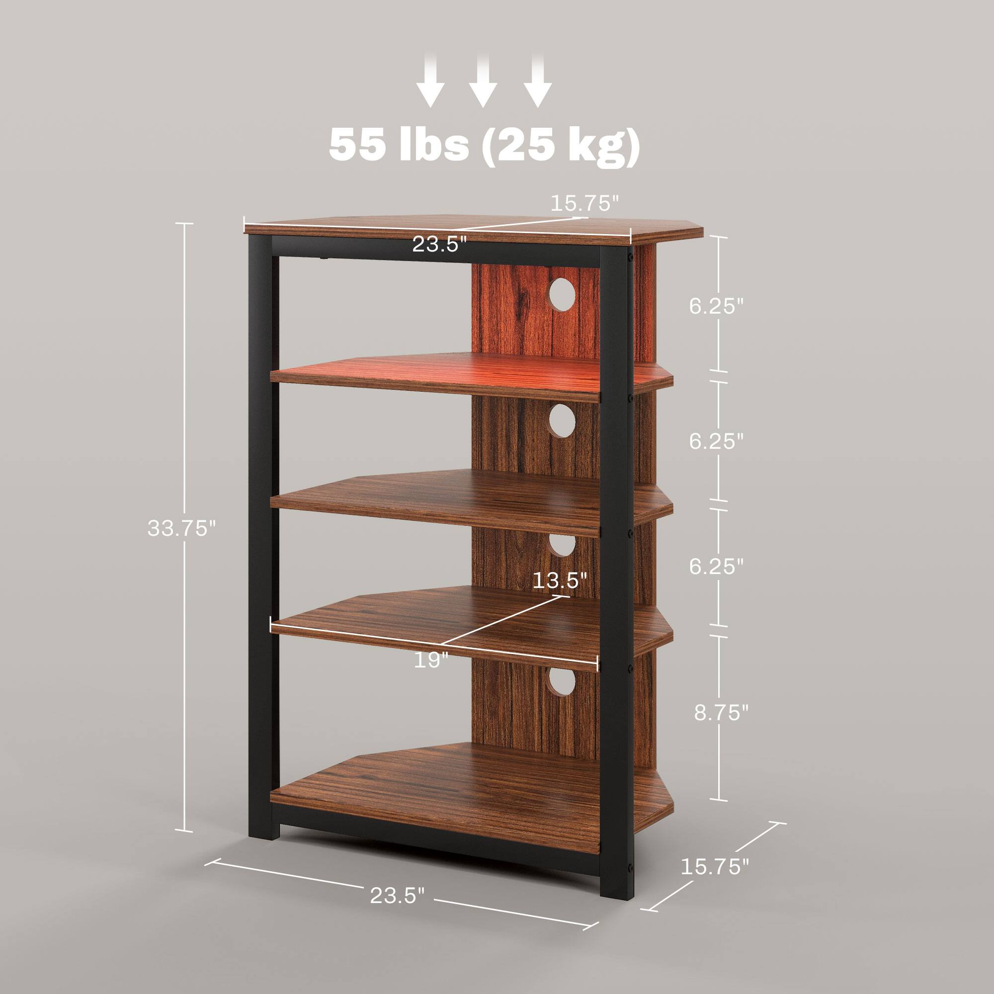 55 lbs (25 kg)  
15.75"  
23.5"  
6.25"  
6.25"  
33.75"  
13.5"  
6.25"  
19"  
8.75"  
23.5"  
15.75"