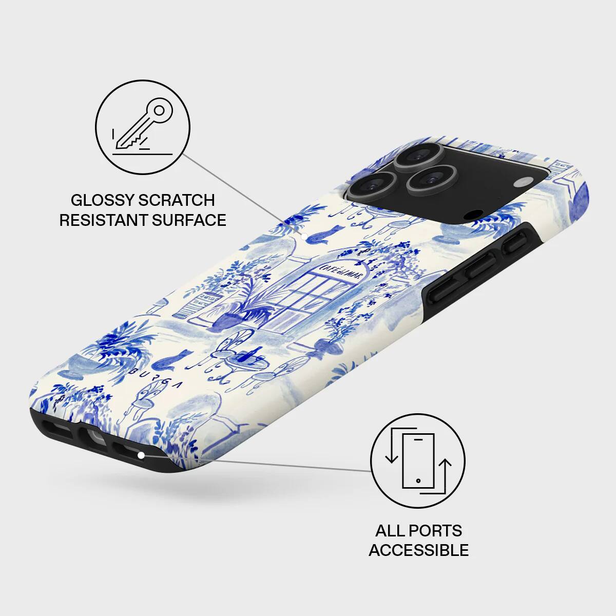 Burga Sobremesa Tough Magsafe Case For iPhone 17 Pro Max Multi