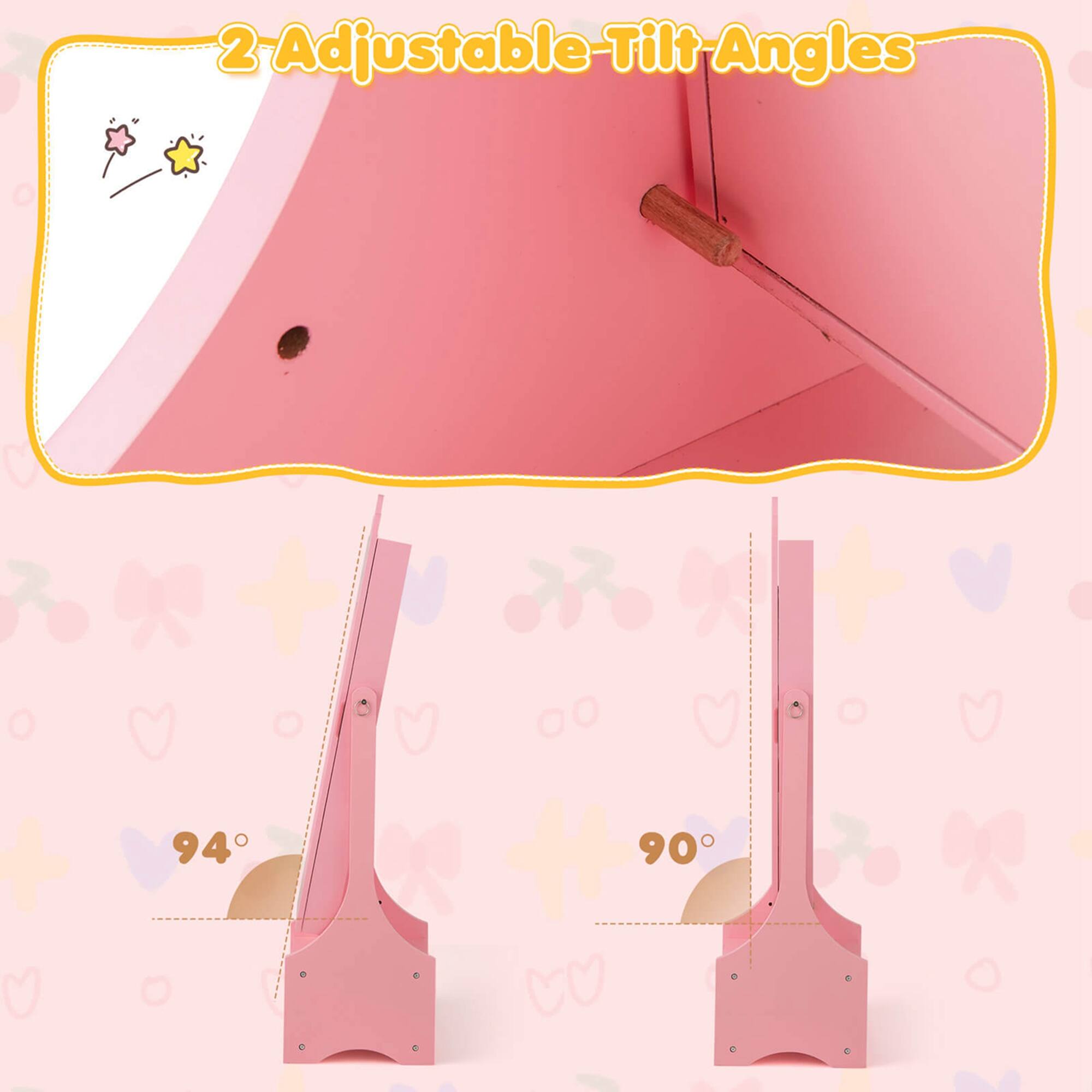 2 Adjustable Tilt Angles 94° 90°