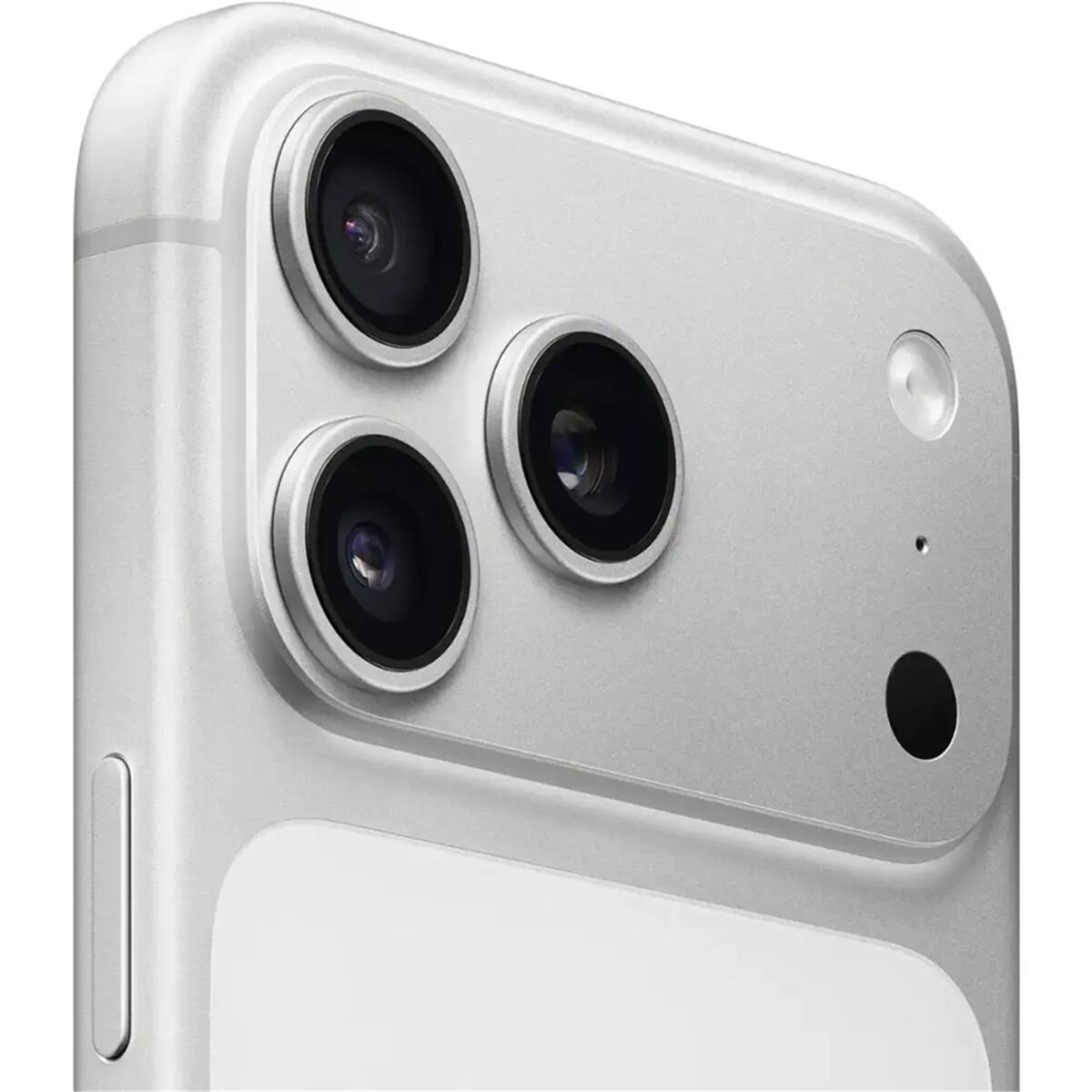 Left. Apple - iPhone 17 Pro Max 2TB 6.9" 5G Fully Unlocked, Silver - Silver.