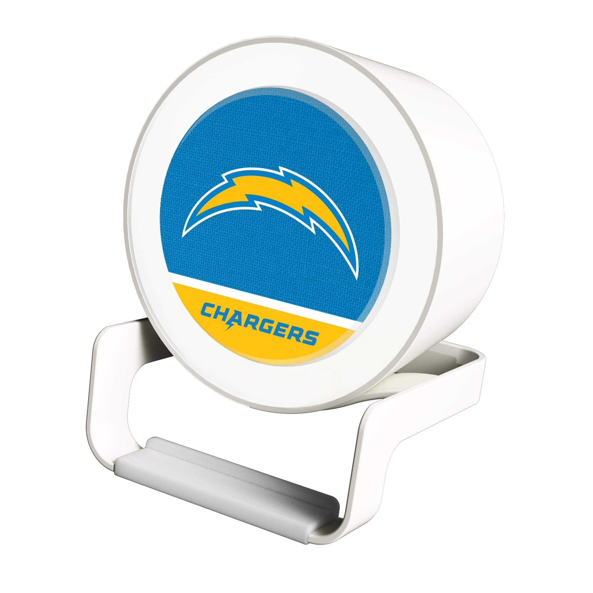 Keyscaper - Los Angeles Chargers Night Light Wireless Charger And Bluetooth Speaker - Multicolor
