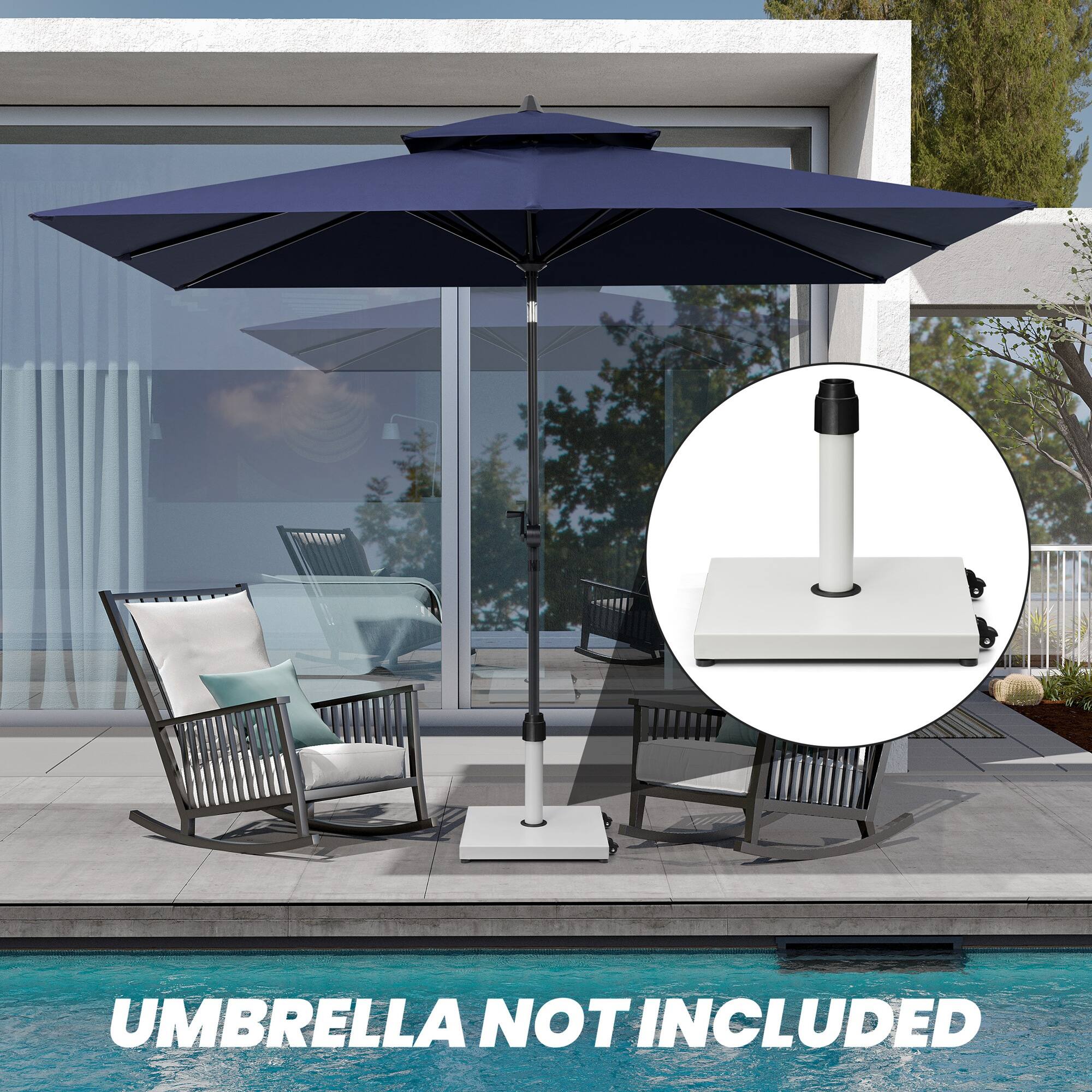UMBRELLA NOT INCLUDED