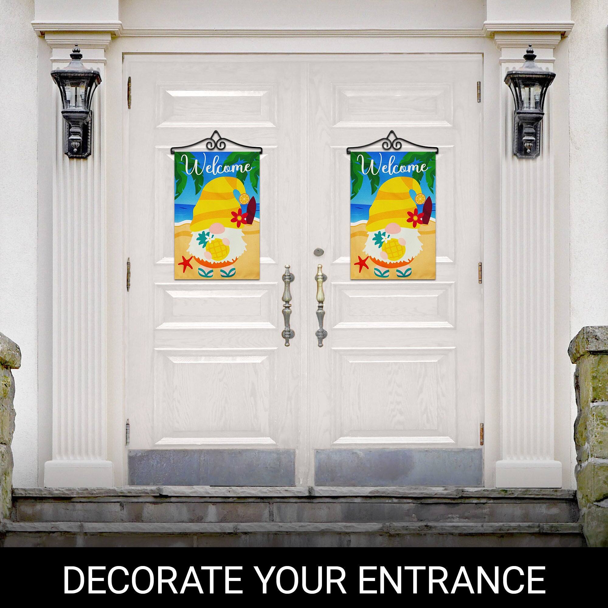Welcome  
Welcome  

DECORATE YOUR ENTRANCE