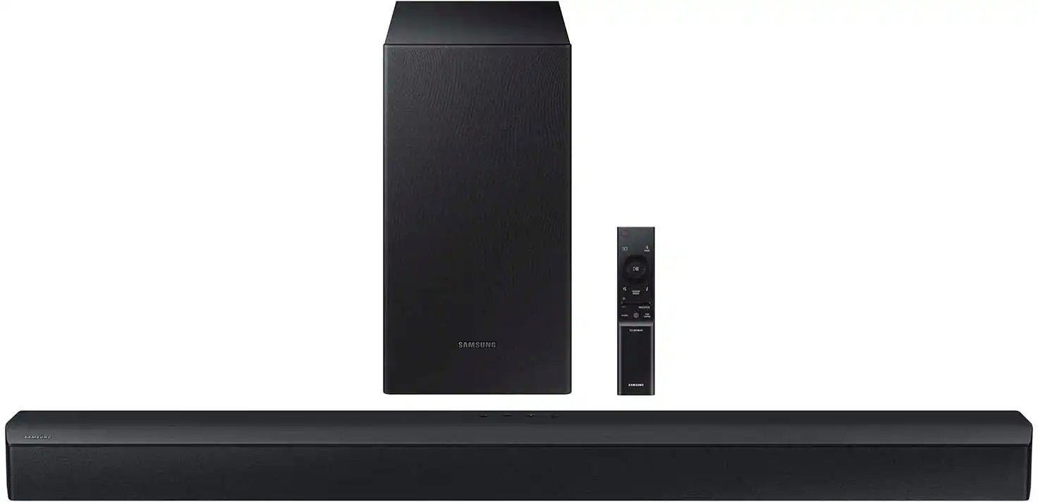 Samsung - B series 2.1 ch. DTS Virtual:X Soundbar - Black