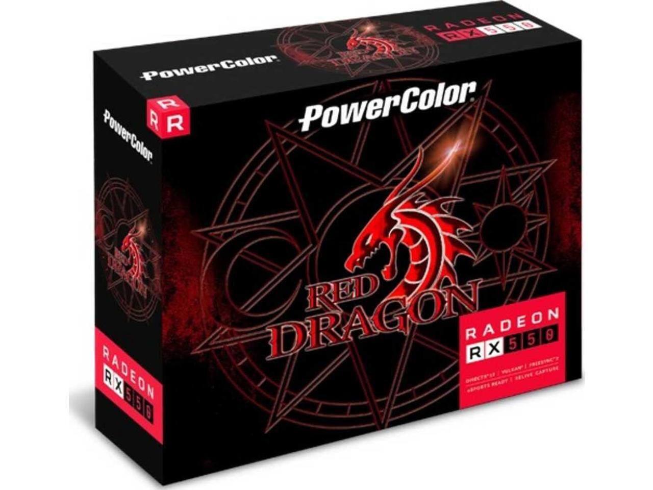 PowerColor  
Red Dragon  
Radeon RX 550  
Radeon RX 550