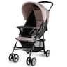 Costway - Foldable Lightweight Baby Stroller Travel Pushchair 0-36 Months Age Group 13 lbs - Coffee