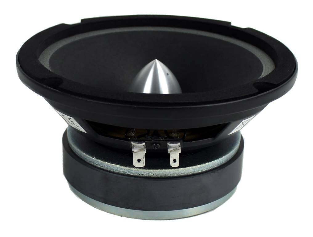 Alt View 2. Lanzar - LANZAR OPTI6MI 6.5" 1000W Car Mid bass Mid Range Audio Speakers PAIR - Black.