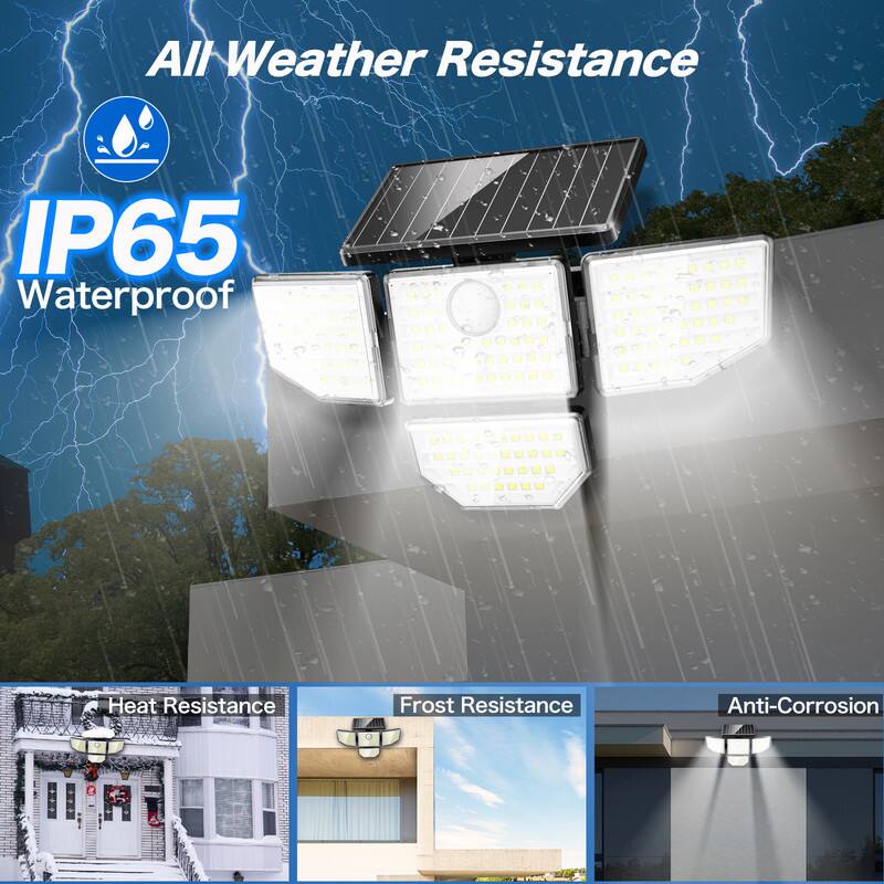 All Weather Resistance  
IP65 Waterproof  
Heat Resistance  
Frost Resistance  
Anti-Corrosion