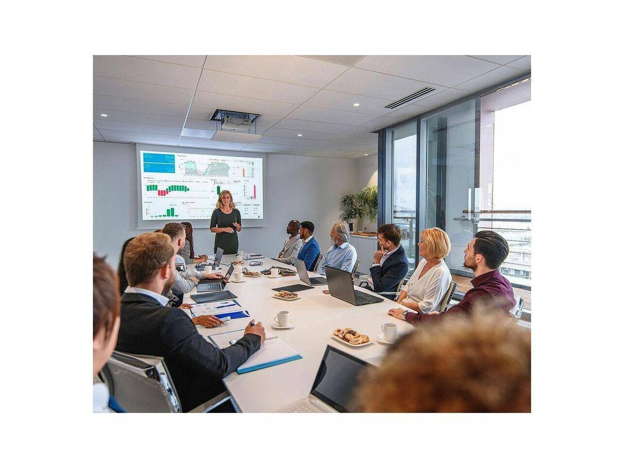 Alt View 4. Sharp - Sharp NEC XP-P721Q-W DLP Projector - 3840x2160 - 2160p - 20000/30000 Hour - 1.07 Billion Colors (30-bit).