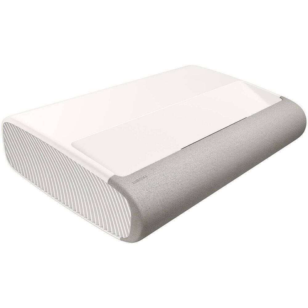 Alt View 4. Samsung - 130 Premiere Ultra Short Throw 4K Projector +26 Month Protection Bundle.