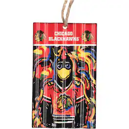 Evergreen Enterprises - Chicago Blackhawks Justin Patten Design Corrugate Ornament - Multicolor
