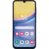 AT&T Prepaid - Samsung Galaxy A15 5G 64GB Prepaid - Blue Black - Front_Zoom
