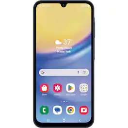 AT&T Prepaid - Samsung Galaxy A15 5G 64GB Prepaid - Blue Black
