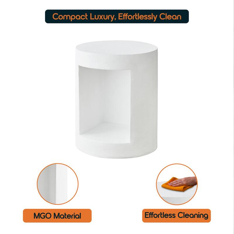 Compact Luxury, Effortlessly Clean  
MGO Material  
Effortless Cleaning
