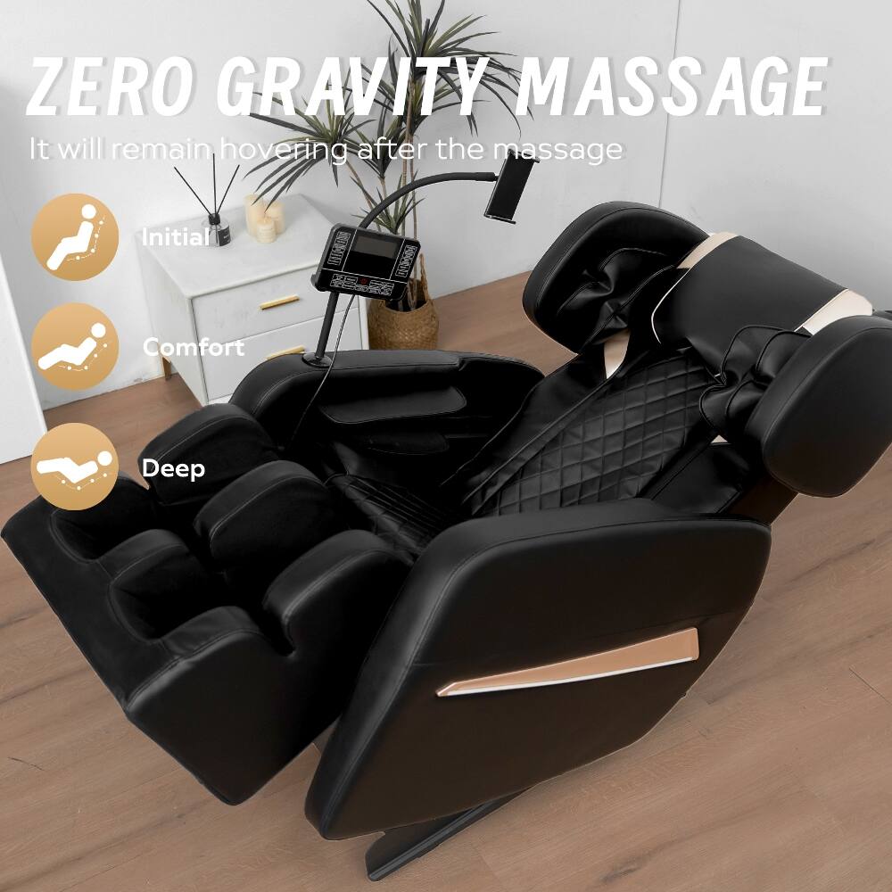 ZERO GRAVITY MASSAGE  
It will remain hovering after the massage

Initial  
Comfort  
Deep