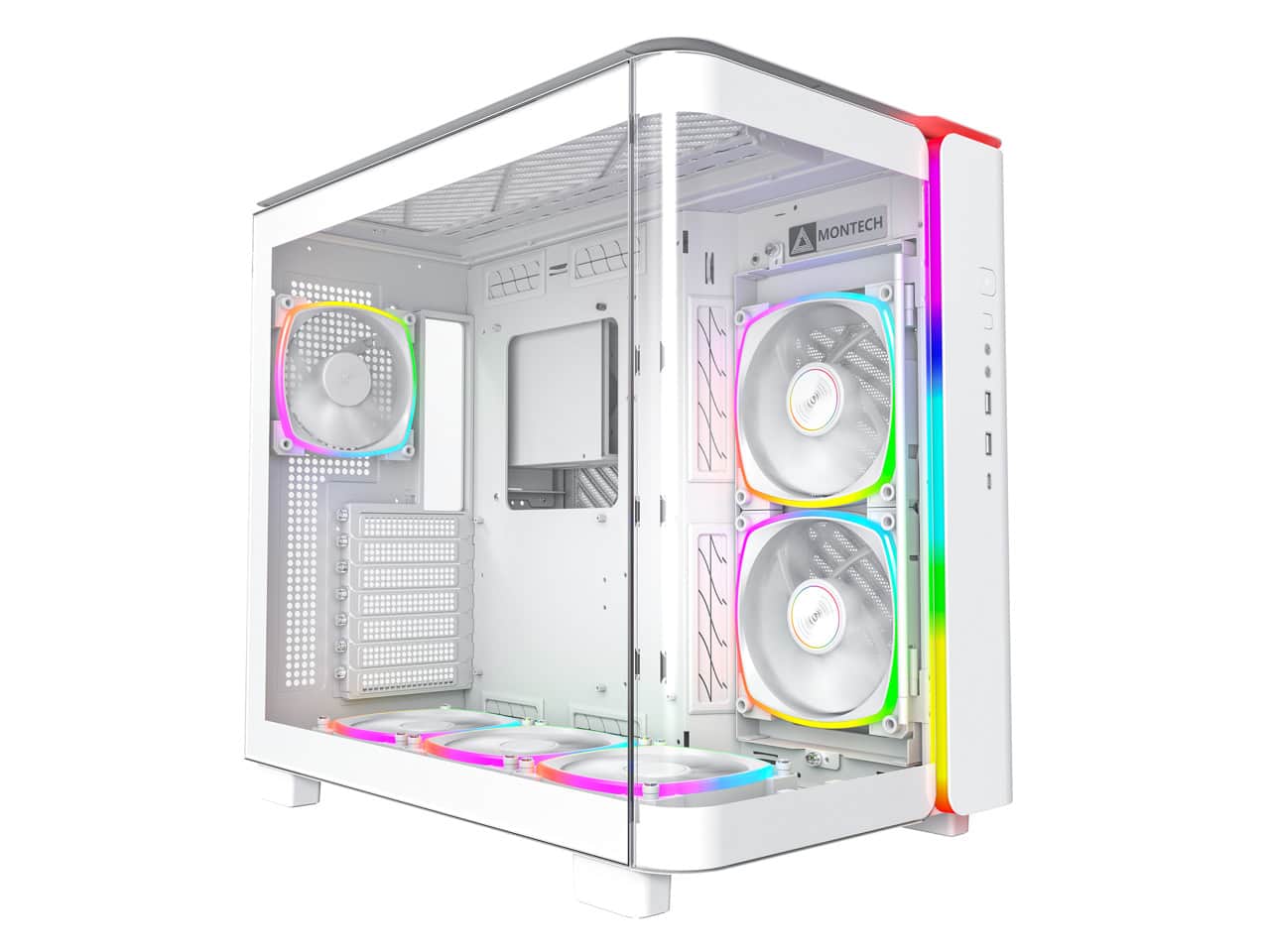Montech KING 95 PRO ATX Mid Tower, Dual Chamber, High Airflow