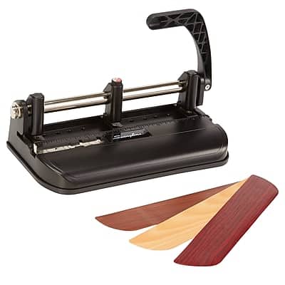 Swingline - Heavy Duty Desktop Adjustable Hole Punch, 32 Sheet Capacity - Black price history on PriceWatchPro