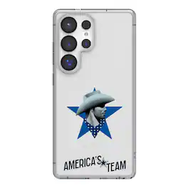 Keyscaper - NFL - Dallas Cowboys Galaxy Clear Case - S23 Ultra - Multicolor