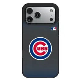 Keyscaper - MLB - Chicago Cubs Bump Case with 8.2ft Drop Protection - 14 Pro Max - Black