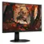 Left. AOC - C27G4X 27" VA Curved Gaming Monitor, FHD (1920x1080), 180Hz, 0.5ms, Freesync, HDR10 - Black.