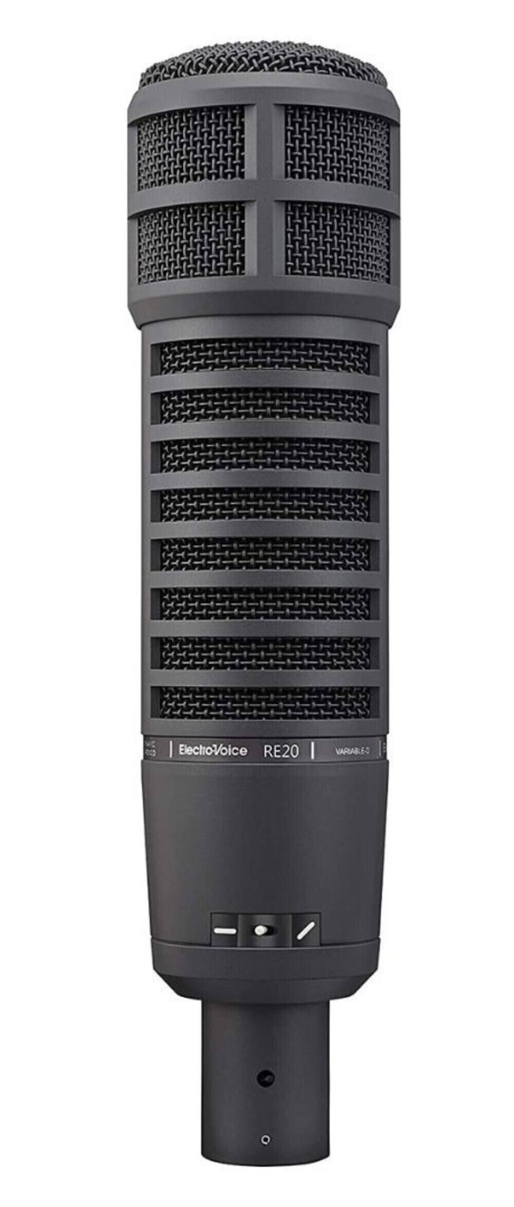 Electro Voice RE20 BLACK Dynamic Broadcast Announcer Microphone