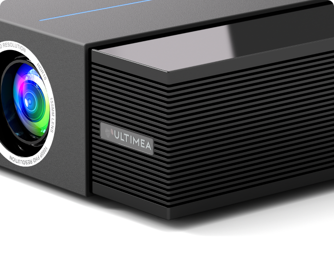 G RESOLUTION HDR10 155MM LENS 1080P RESOLUTION FHD ULTIMEA